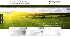 Desktop Screenshot of honglaw.com